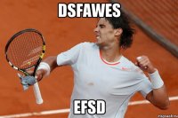 dsfawes efsd
