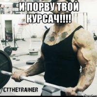 и порву твой курсач!!!! 