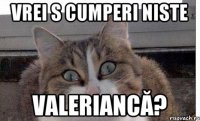 Vrei s cumperi niste valeriancă?