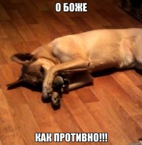 О БОЖЕ КАК ПРОТИВНО!!!