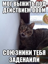 мог выжить под действием Doom союзники тебя заденаили