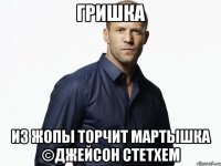 гришка из жопы торчит мартышка ©Джейсон Стетхем