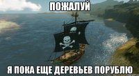 Пожалуй я пока еще деревьев порублю