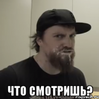  что смотришь?