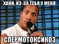 Хани, из-за тебя у меня спермотоксикоз