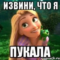 извини, что Я Пукала