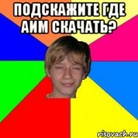 подскажите где АИМ скачать? 