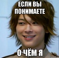если вы понимаете о чём я
