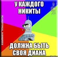 У каждого Никиты Должна быть своя Диана