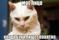  когда бука пишет понятно