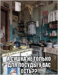  а сушка не только для посуды у вас есть??
