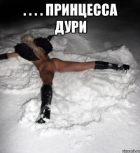 . . . . принцесса дури 