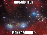 люблю тебя мой хороший :*