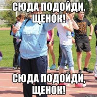 Сюда подойди, щенок! Сюда подойди, щенок!