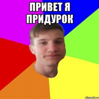привет я придурок 
