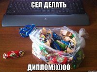 СЕЛ ДЕЛАТЬ ДИПЛОМ))))00