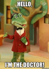 Hello, I'm the Doctor!