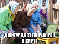  джигурдист популярен в вирте