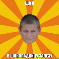 Ща я в шоколадницу залезу