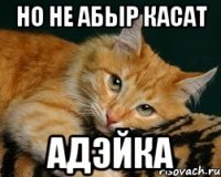 НО НЕ АБЫР КАСАТ АДЭЙКА