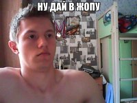 ну дай в жопу 