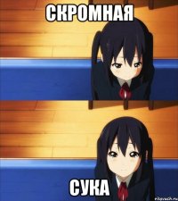 скромная сука