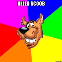 Hello scoob 