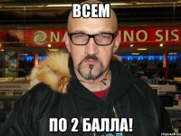 всем по 2 балла!