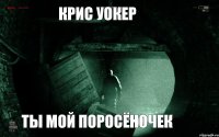 КРИС УОКЕР ТЫ МОЙ ПОРОСЁНОЧЕК