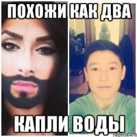 Похожи как два капли воды