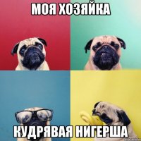 Моя хозяйка Кудрявая нигерша