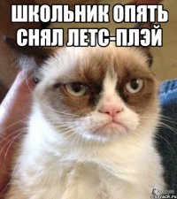 Школьник опять снял Летс-плэй 