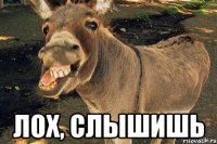  лох, слышишь
