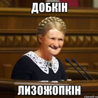 добкін лизожопкін