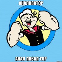анализатор анал лизал тор