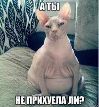 а ты не прихуела ли?
