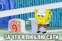  ЗА ЧТО Я ЛЮБЛЮ САТИ