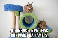  улыбнись, брат, нас снимают на камеру