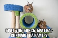  брат, улыбнись, брат нас снимают на камеру