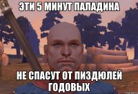 эти 5 минут паладина не спасут от пиздюлей годовых