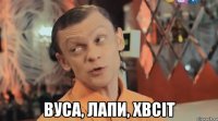  вуса, лапи, хвсіт