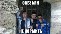 ОБЕЗЬЯН НЕ КОРМИТЬ