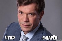  Что?                                ©Царёв