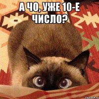 а чо, уже 10-е число? 