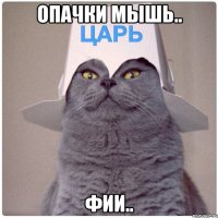ОПАЧКИ МЫШЬ.. ФИИ..