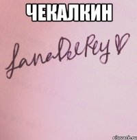 Чекалкин 