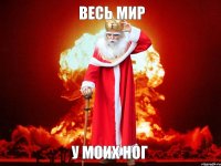 весь мир у моих ног