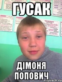 Гусак Дімоня Попович