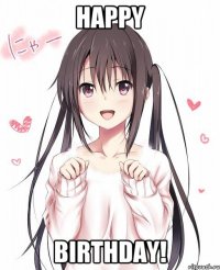 HAPPY BIRTHDAY!