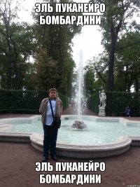 ЭЛЬ ПУКАНЕЙРО БОМБАРДИНИ ЭЛЬ ПУКАНЕЙРО БОМБАРДИНИ
